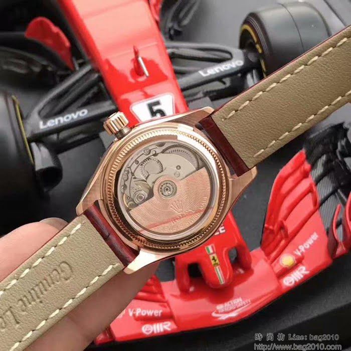 ROLEX勞力士 最新上市 Rolex淑女系列 珍珠貝母錶盤 環繞璀璨鑽石 進口6t51機芯 深度防水 女士腕表  wssb4501